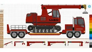 Build a Magnetic Crane Truck | Labo Construction Truck