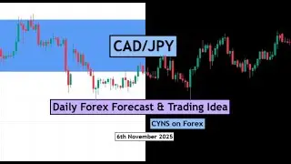 CADJPY Analysis Today | Daily Forex Forecast for 6th November 2025 by CYNS on Forex