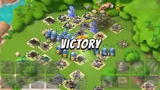 BOOM BEACH ATTACKING DRT ISLAND WITH LAZORTRON AND TANKS