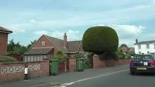 Driving On Tudor Way, Oldbury Road, Comer Gardens, Fern Road & Martley Road, Worcester, England
