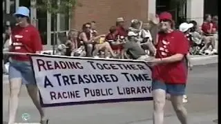 Racine Public Library Book Cart Drill Team