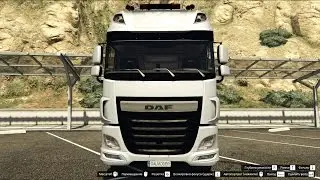 GTA 5 Truck Camion DAF XF Euro 6 гта 5 авто машина car #авто #car #gta5 #гта5