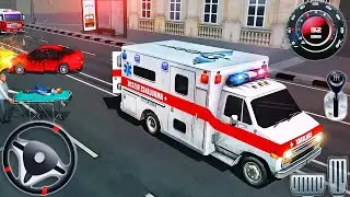 Ambulance City Car Driving Simulator - 911 Rescue Emergency Survival Van Driver - Android GamePlay