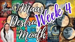 Massverse Reading Challenge 2024 - Week 4 Sarah J. Maas reading update #booktube #booktok