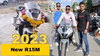 new R15M 2023 😍 model #ytshorts #vlog #viralshort #viralvideo #RealGuru09