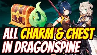 All Moonchase Charm & Chest locations in Dragonspine Path of Austere Frost | Genshin Impact 2.1