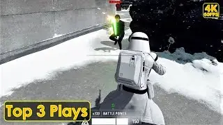 Star Wars Battlefront 2 | Top 3 Plays of the Week (BloodSpiller Gaming)