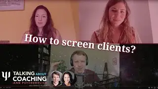 Making sure a client is fit for psychedelic coaching - Talking about screening with Katja Wallisch