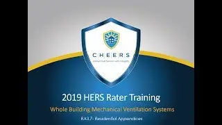 2019 CHEERS Rater Training - Mechanical Ventilation