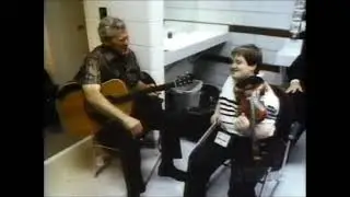 Doc Watson & Michael Cleveland Meet For the First Time
