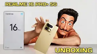 Realme 16 Pro Plus 5G Unboxing & Features | 144Hz AMOLED + 80W Fast Charging. #unboxing 