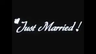 Just Married Car Sign