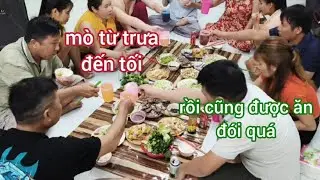 hai vợ chồng đi mua đồ cúng rằm tháng bảy mắc mưa to#ramthang7 