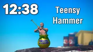 Getting Over It - Tiny Hammer% First Completion in 12:38.456