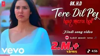 Tere Dil Pe Haq Mera Hai ( Hindi song)| Ek Deewane ki Deewaniyat | Harshvardhan Rane| Sonam Bajwa 