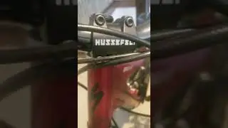 Hussfelt parts, Truvatin parts and SRAM parts my Specialized full suspension mountain bike