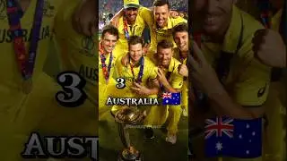 Top 10 Strongest Cricket Teams In The World ☠️💀 #shorts #viral #viralshorts #trending