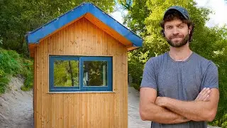 Installing the Cladding on Our Tiny House - Completely Transformed!!