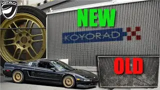 Koyo Radiator install and fitment review + SOS Radiator Screen - NA1 NSX