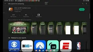 how to watch live sports on a android tablet without a computer for free #android #tipsandtricks