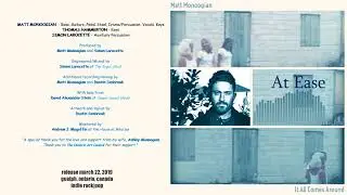 Matt Monoogian - At Ease (2019, Canada) {Indie Rock|Pop, Folk}