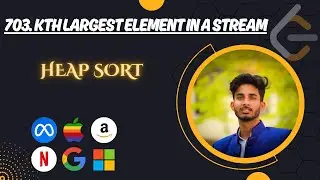 703. Kth Largest Element in a Stream | Leetcode | Python - DSA