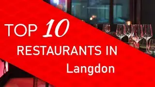 Top 10 best Restaurants in Langdon, Alberta
