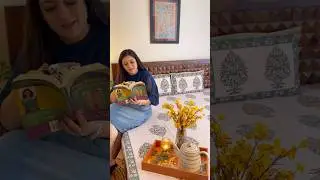 Beautiful bedspread and curtains are from House of Gulaab. Love their fabric, print, and quality.
