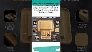 Cheese Board and Knife Set - #JShorts