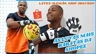 Luvas de goleiro boa e barata SR Sport Religion...