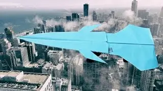 Paper airplane | world best paper plane how to make /  how to make jet plane with paper /Origami 