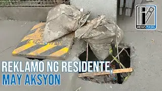 Iniwan na Hukay sa Kalsada, Inaksyunan Matapos Ireklamo