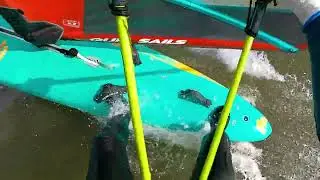 Windsurfing - F2 Comet - Gunsails GSR 6.3 - 4 Bft - North Sea - Cuxhaven-Sahlenburg