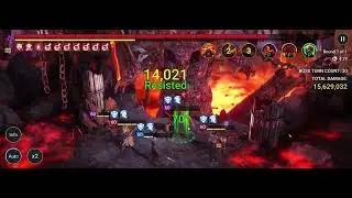 Raid  Shadow Legends - Clan Boss UNM Unkillable Comp Debuff Extend