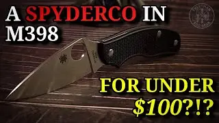Джентльменский Spyderco по бюджету рабочего человека | Spyderco Metropolitan в M398