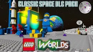 LEGO Worlds Classic Space DLC Pack Early Access Free Roam Gameplay