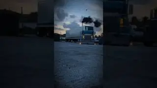 The Smoke Of The Peterbilt 🔥 🖤#trucks #truckedits #peterbilt #viral