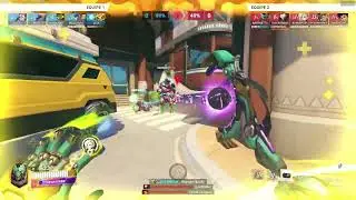 N&atilde;o vivo s&oacute; de Reinhardt - Competitivo em Samoa - (Temporada 19) Overwatch 2