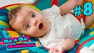 QUADRIGÊMEOS tomando VACINA - Dia a Dia com Quadrigêmeos #8