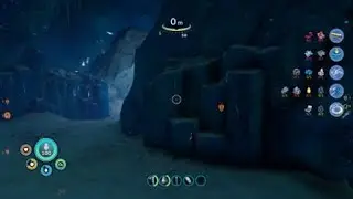 Magnetite seam on glacier easy access Subnautica Below Zero
