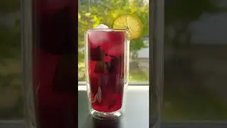 🍹Dark Romance Cocktail | Easy Recipe with Vodka, Lime & Tonic