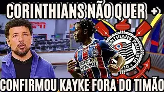 NOTICIAS DO CORINTHIANS ANDRE HERNAN ATUALIZA A FIEL JOGADOR KAYKE FORA DO CORINTHIANS POR POLITICA.