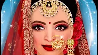 Indian Princess Wedding Makeup Salon Game | Bollywood Celebrity Wedding Android Gameplay