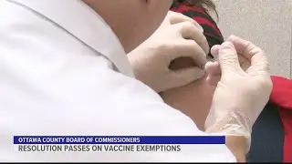Ottawa County Board of Commissioners pass resolution affirming rights of parents to waive vaccines