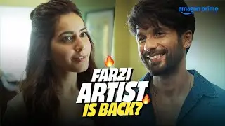 Farzi Artist Is Finally Back??? 😱 | Shahid Kapoor, Raashii Khanna | Prime Video India