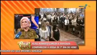A Tarde é Sua:  Filho de Hebe revela porque não foi ao enterro da mãe