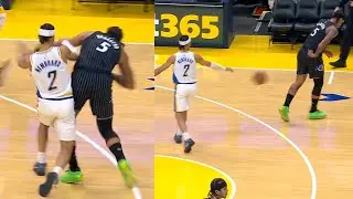 Paolo Banchero throws ball at Nembhard for bump then hits game winner vs Pacers