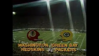 1983 Week 7 MNF - Redskins vs. Packers HD