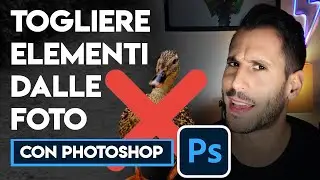 Scontornare con Photoshop - Rimuovere elementi dalla foto  | Corso Photoshop