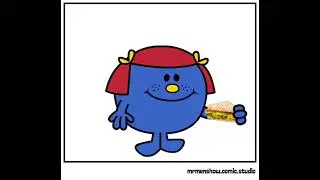 Little Miss Giggles Eats A Sandwich (The Mr. Men Show Comic Studio Animation)